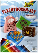 Flechtboxen set folia - set,