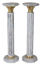 2er Set Säulen Garten Podest