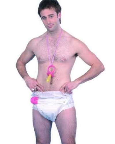 Adult baby kostüm - baby,