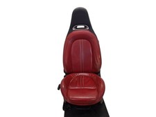 Sitz vorne links Leder Schwarz Rot Abarth passt für FIAT 500/595/695 1.4 ABARTH