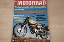 1) Motorrad 03/1973 - Hercules K 125 T mit 17PS i - Teil I - Kreidler Florett R