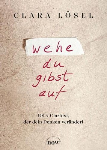 Clara lösel wehe gibst - lösel,