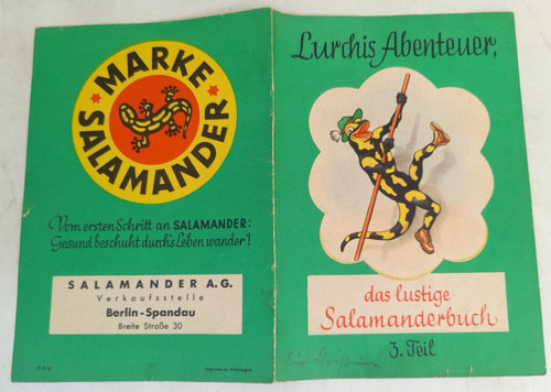 Lurchis abenteuer salamander - abenteuer,