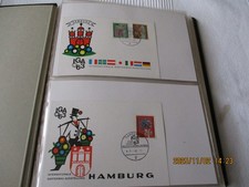 Konvolut Ersttagsbriefe+Briefmarken,Gemeinschaftsausgaben der Besatzer