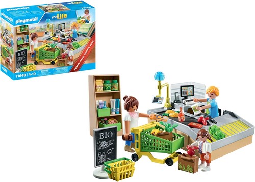 Playmobil bio supermarkt - playmobil, bio-supermarkt