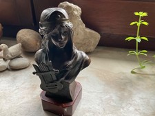 Jugendstil Bronze massiv, sehr schön