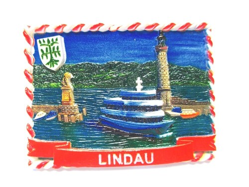Lindau bodensee magnet - lindau,