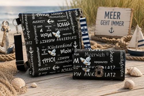 Maritimes taschen set - maritimes, taschen-set