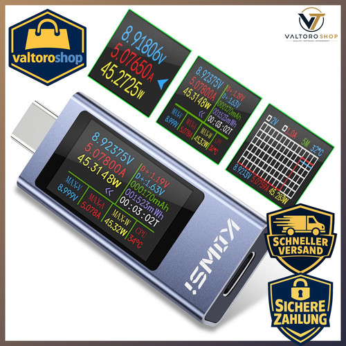 Usb tester messgerät 360w - usb,