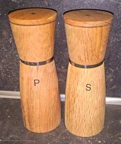 Wmf salz pfeffermühlen set - salz-,