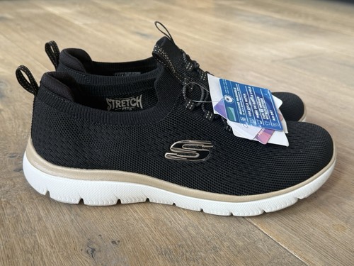 Skechers slip fit - slip, schwarz