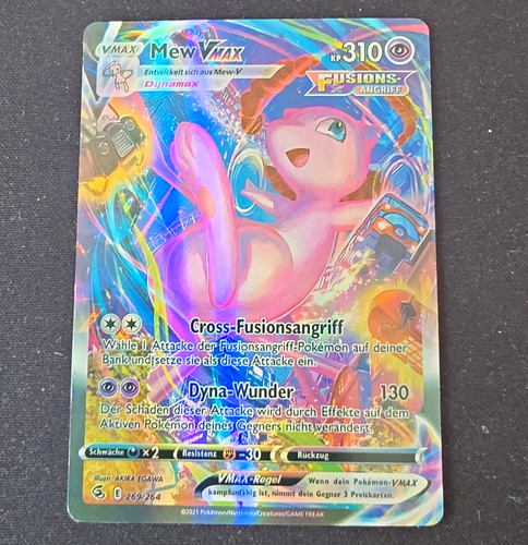 Pokémon tcg karte mew - mew, vmax