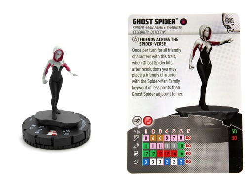 Heroclix 011 ghost spider - -,