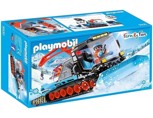 Playmobil pistenraupe 9500 - pistenraupe,