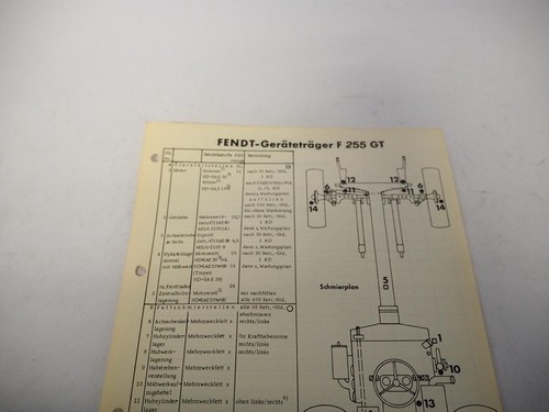 Original fendt 255 gt - original,
