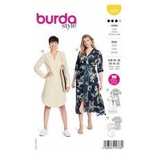 Burda Style Schnittmuster Nr. 5819 - Kleid - Wickelkleid - 2 Varianten