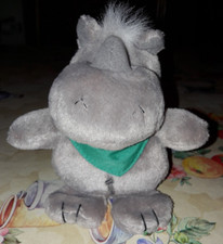 Stofftier Kuscheltier Plüschtier NASHORN ca. 13 cm