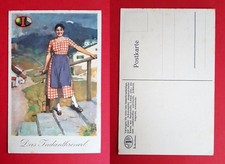 Reklame AK INDANTHREN Typen