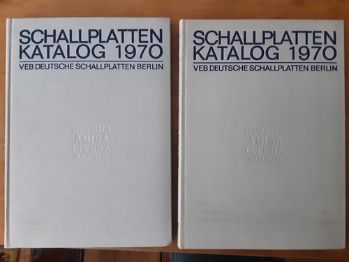 Schallplatten katalog 1970 - schallplatten,