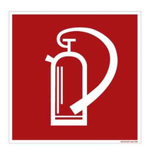 Feuerlöscher schild - feuerlöscher,