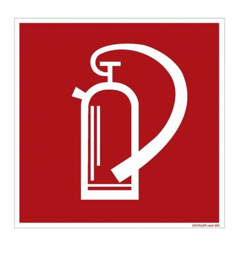 Feuerlöscher schild - feuerlöscher,