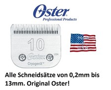 Oster Schneidsatz für z.B. Moser Max 45 + 50 bis 13mm. Scherkopf Klinge Snap On