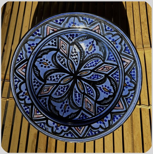 Orientalischer keramik teller - orientalischer,