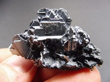Galenit xx (tafelig) mit Sphalerit xx, Huaron-Mine, Pasco Provinz, Peru