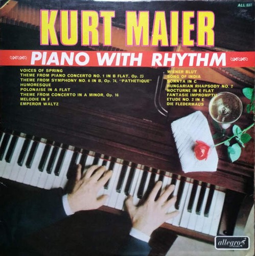 Kurt maier piano with rhythm - maier,