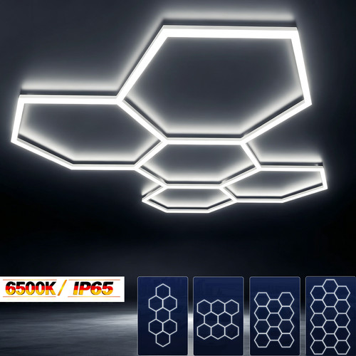 Hexagon led lampe - hexagon,