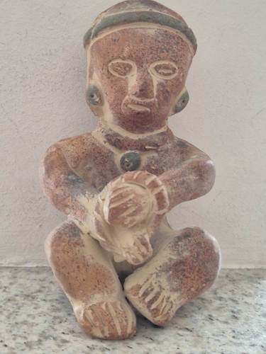 Ton figur aus mexiko - aus,
