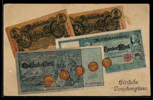 Präge reichsmark scheine - reichsmark,