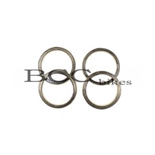 4 Abgas Krümmer Dichtung Honda CBR 900 RR Fireblade SC28 1992-1995 (833921096)