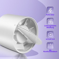 Rohrventilator Leise Abluft