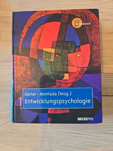 Entwicklungspsychologie von