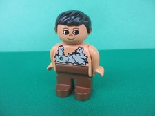 Lego Duplo Figur Mann Steinzeit Dino World (180423Z1)