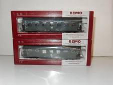 Bemo H0e- 2 Personenwagen 3021 801 und 3021 805