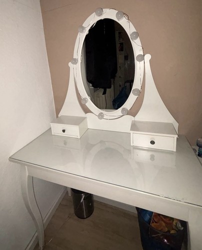 Ikea schminktisch mit hocker - ikea,
