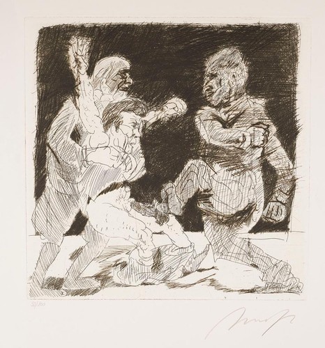 Alfred hrdlicka szenen zu - hrdlicka,
