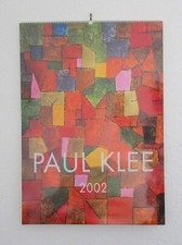 Kalender Kunstkalender Drucke "Paul Klee - Jahre der Meisterschaft" 2002 DIN A1