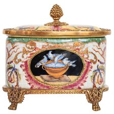 Dose Vogel Schatulle Porzellan