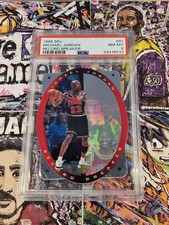 1996 SPx Michael Jordan Record Breaker Die Cut PSA 8 Chicago Bulls