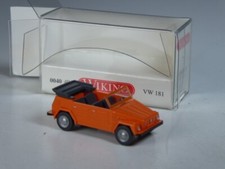 (KD-33) Wiking 004049 VW 181 Kübelwagen The Thing orange in OVP
