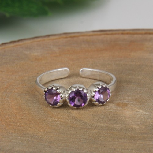 Trio amethyst verlobungsring - trio,