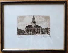 Serie von 6 Radierungen