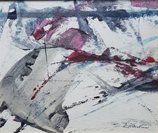 Theodor Wilhelm ( Hamburg 1912-2005  )Deutscher Maler, Graphiker u. Bildhauer