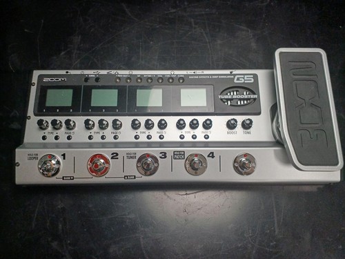 Zoom multieffektprozessor - multieffektprozessor, g5