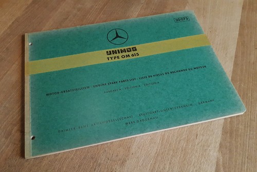 Orig mercedes unimog motor - unimog,