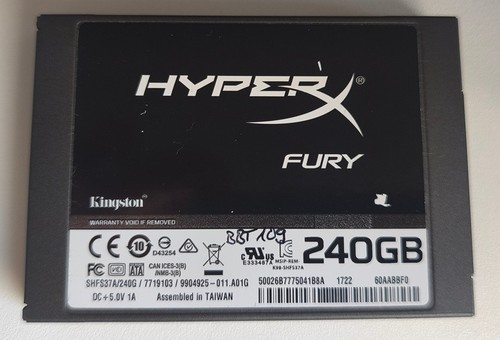 Kingston hyperx fury 240gb - kingston,