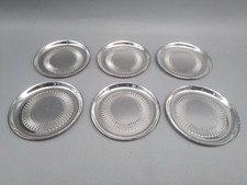 6 WMF Untersetzer,Glasuntersetzer s-collection,epbrass,Wagenfeld Design,60er